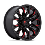 Janta aliaj Fuel 1PC 20x9 6X139.7 GLOSS BLACK MILLED WITH CANDY RED ET 1 CB 106.1 D82320908450BRW