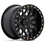 Janta aliaj ATV SSV UTV KMC Powersports SATIN BLACK 14x7 4X110 ET38 CB86 KS23547040738BRW