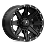 Janta aliaj ATV SSV UTV MSA Offroad Wheels SATIN BLACK 12x7 4X156 ET10 CB132 M33-02756BRW
