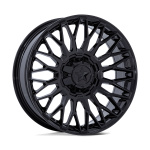Janta aliaj ATV SSV UTV MSA Offroad Wheels GLOSS BLACK 15x7 4X137/4X156 ET10 CB110.1 MA050BX15704A10BRW