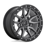 Janta aliaj Fuel 1PC 17x9 5X127 MATTE GUN METAL BLACK BEAD RING ET -12 CB 71.5 D68017907545BRW
