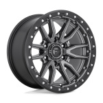 Janta aliaj Fuel 1PC 20x10 5X139.7 MATTE GUN METAL BLACK BEAD RING ET -18 CB 78.1 D6802000B447BRW