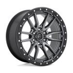 Janta aliaj Fuel 1PC 20x9 6X139.7 MATTE GUN METAL BLACK BEAD RING ET 20 CB 106.1 D68020908457BRW
