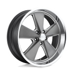 Janta aliaj US Mag 1PC 20x9 5X115 MATTE GUN METAL MACHINED ET 18 CB 71.5 U120209090+18BRW