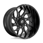 Janta aliaj Fuel 1PC 24x14 8X180 GLOSS BLACK MILLED ET -75 CB 124.2 D74124401845BRW