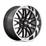 Janta aliaj US Mag 1PC 20x10 5X120.65 GLOSS BLACK WITH DIAMOND CUT LIP ET 6 CB 72.56 U13820006157BRW