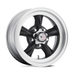 Janta aliaj American Racing Vintage 14x6 5X120.65 SATIN BLACK MACHINED LIP ET -2 CB 83.06 VN1054661BBRW