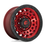 Janta aliaj Fuel 1PC 17x8.5 5X120.65 CANDY RED BLACK BEAD RING ET 34 CB 65.1 D6321785A3+34BRW