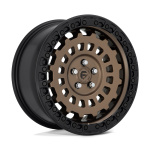 Janta aliaj Fuel 1PC 17x8 5X100 MATTE BRONZE BLACK BEAD RING ET 38 CB 56.5 D6341780C6+38BRW