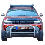Bullbar fata Dacia Duster 3 4x4 4x2 Hybrid Arp Evo Chrome - imagine 2