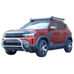 Bullbar fata Dacia Duster 3 4x4 4x2 Hybrid Arp Evo Chrome - imagine 3