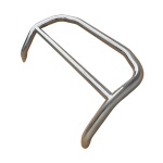 Bullbar fata Dacia Duster 3 4x4 4x2 Hybrid Arp Evo Chrome
