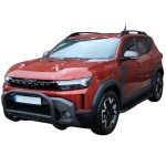 Bullbar fata Dacia Duster 3 4x4 4x2 Hybrid Arp Evo Black - imagine 3