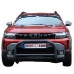 Bullbar fata Dacia Duster 3 4x4 4x2 Hybrid Arp Evo Black - imagine 2