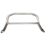 Bullbar fata Dacia Duster 3 4x4 4x2 Hybrid Arp Evo Chrome - imagine 9