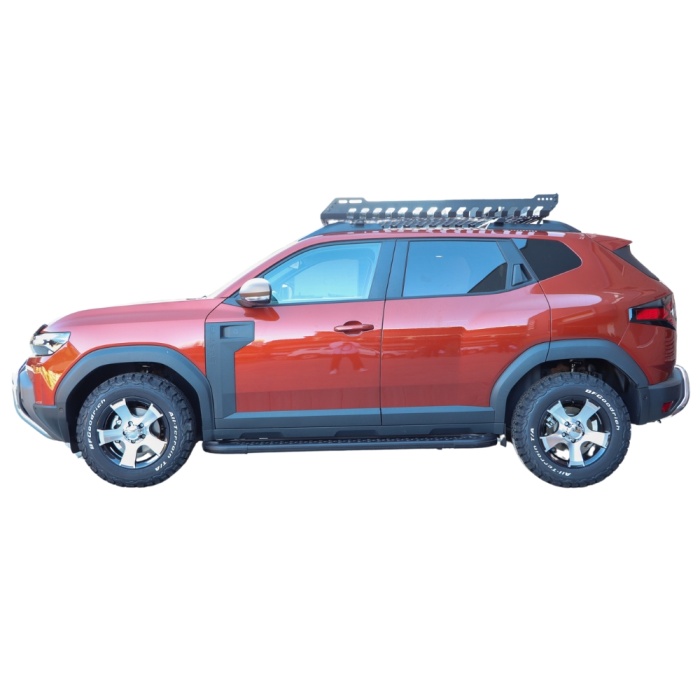 Praguri laterale Dacia Duster 3 2024+ 4x2 & Hybrid ARP Artemis Black - imagine 6