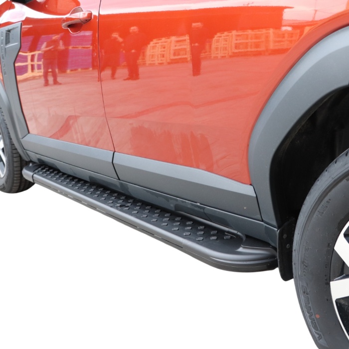 Praguri laterale Dacia Duster 3 2024+ 4x2 & Hybrid ARP Artemis Black - imagine 9