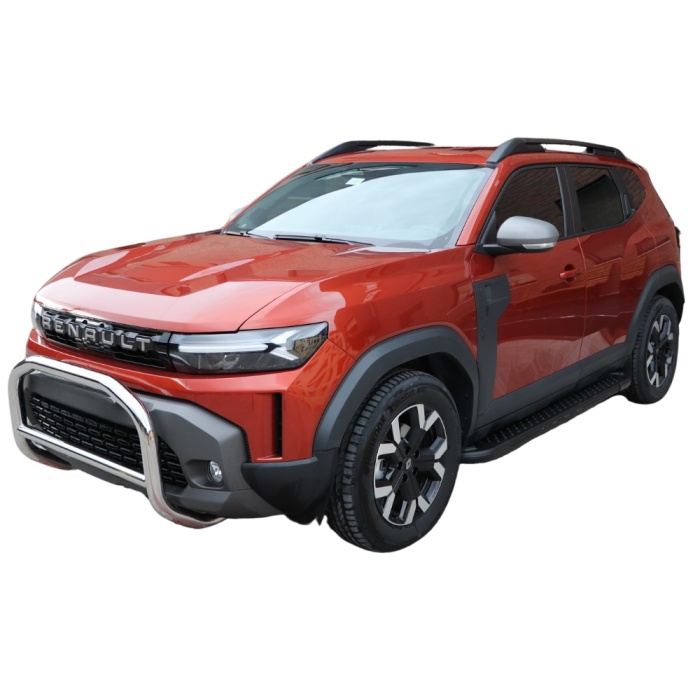 Praguri laterale Dacia Duster 3 2024+ 4x2 & Hybrid ARP Artemis Black - imagine 7