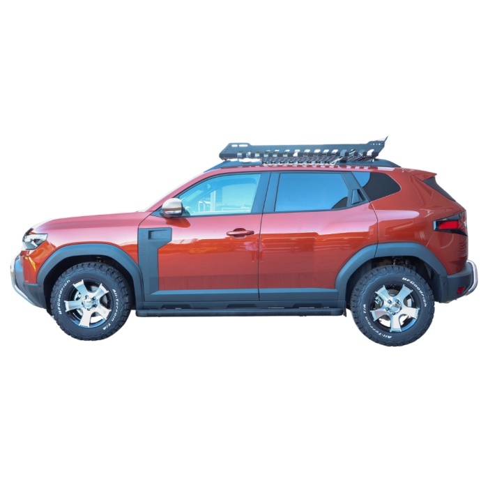 Praguri laterale Dacia Duster 3 2024+ 4x4 ARP Safe Black - imagine 5