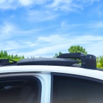 Roof Bar Pad M (70 cm) – Set 2 bucăți cu chingi de prindere cu cataramă (3 m) - imagine 11