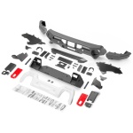 Bara față aluminiu Ford Ranger Raptor 2022+ – Rival 4x4, 6 mm, negru