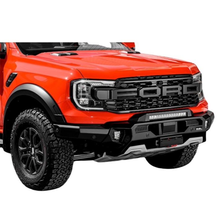 Bara față aluminiu Ford Ranger Raptor 2022+ – Rival 4x4, 6 mm, negru - imagine 3