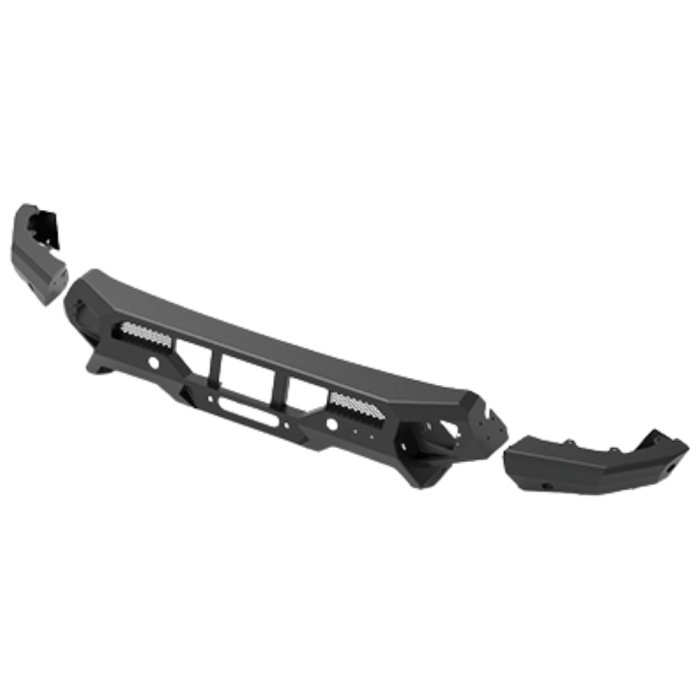 Bara față aluminiu Ford Ranger Raptor 2022+ – Rival 4x4, 6 mm, negru - imagine 6