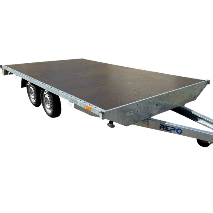 Remorcă REPO Cargo FLAT QSD 4121 – 4100 x 2100mm MMA 750 kg - imagine 2