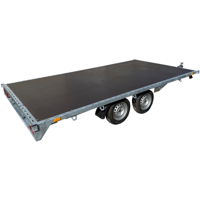 Remorcă REPO Cargo FLAT QSD 4121 – 4100 x 2100mm MMA 750 kg - imagine 3