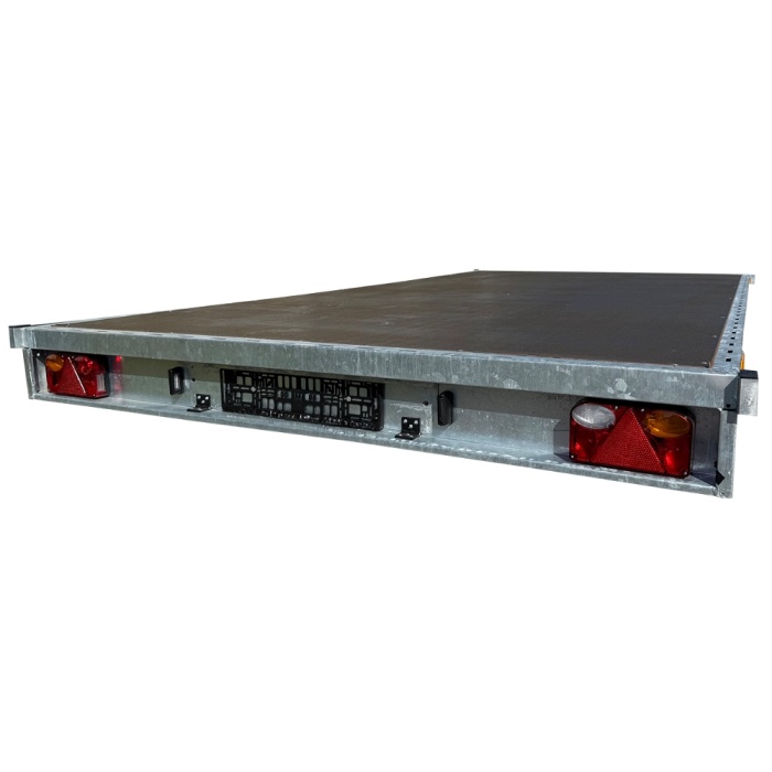 Remorcă REPO Cargo FLAT QSD 4121 – 4100 x 2100mm MMA 750 kg - imagine 4