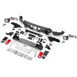 Bara față aluminiu Ford Ranger Raptor 2022+ – Rival 4x4, 6 mm, negru - imagine 5