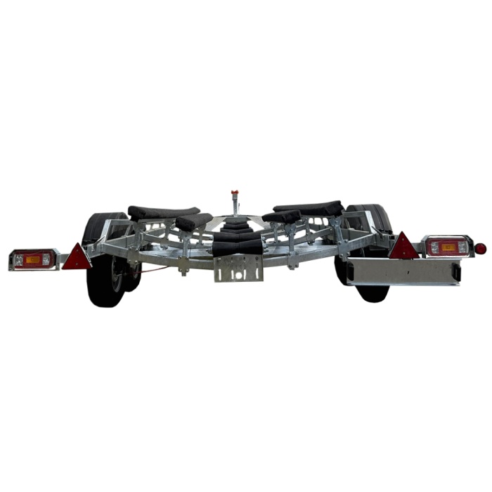 Remorca peridoc 3000kg 8M REPO TRK 8121 8100 x 2100 mm - imagine 3