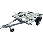Remorca auto 750 Kg transport moto & ATV basculabila REPO HECA 2125 x 1500 mm