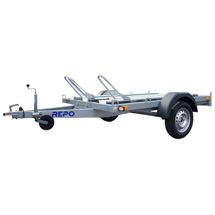Remorca auto 750 Kg transport moto & ATV basculabila REPO HECA 2125 x 1500 mm - imagine 5