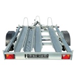 Remorca auto 750 Kg transport moto & ATV basculabila REPO HECA 2125 x 1500 mm - imagine 4