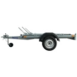 Remorca auto 750 Kg transport moto & ATV basculabila REPO HECA 2125 x 1500 mm - imagine 3