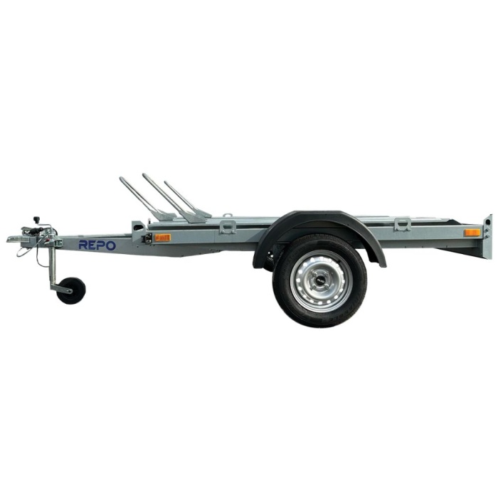 Remorca auto 750 Kg transport moto & ATV basculabila REPO HECA 2125 x 1500 mm - imagine 3