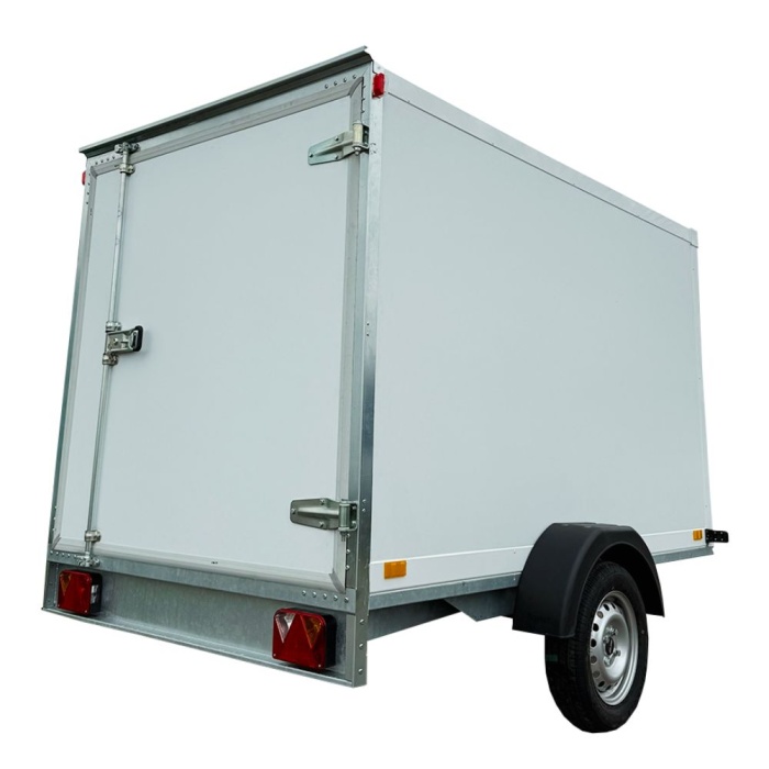 Remorca fast food furgon 750kg REPO PEC 2515/07 2500 x 1500 x 1800mm - imagine 2