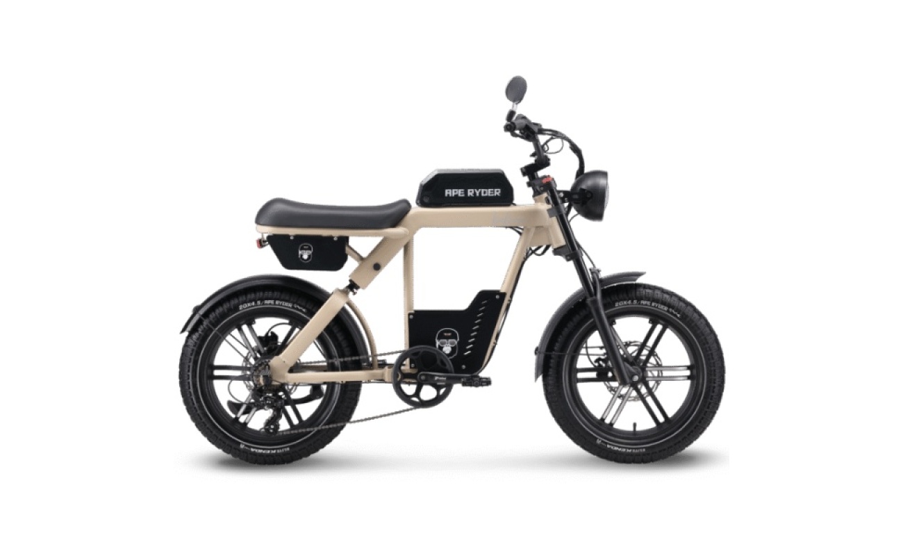 bicicleta electrica Ape Ryder Baboon Cream