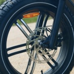 Bicicletă electrică fat bike 20 inch Ape Ryder Baboon Cream, 250W, 48V 14.5Ah, 25 km/h, autonomie 50 km, display LCD - imagine 5