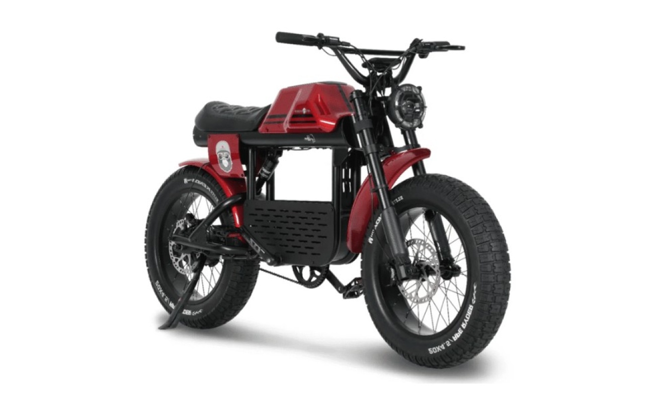 bicicleta electrica fat bike 20 inch Ape Ryder Gibbon Fiery Red