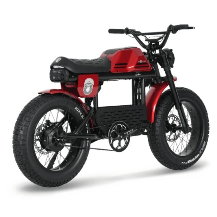 bicicleta electrica Ape Ryder Gibbon Fiery Red cu roti late 20 inch