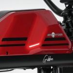 Bicicletă electrică fat bike 20 inch Ape Ryder Gibbon Fiery Red, 250W, 48V 20Ah, 25 km/h, autonomie 70 km, display LCD - imagine 6