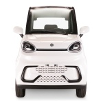 Kuba Q-EN Albă – mașină electrică fără permis, vedere frontală