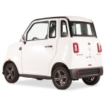 Mașină electrică fără permis Kuba Q-EN Albă 25 km/h, 2 locuri, autonomie 149 km - imagine 8