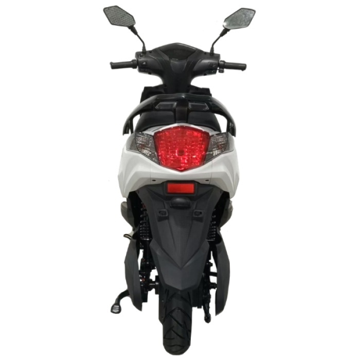 Scuter electric Kuba MT3 Pro X vedere spate șa dublă și stop LED