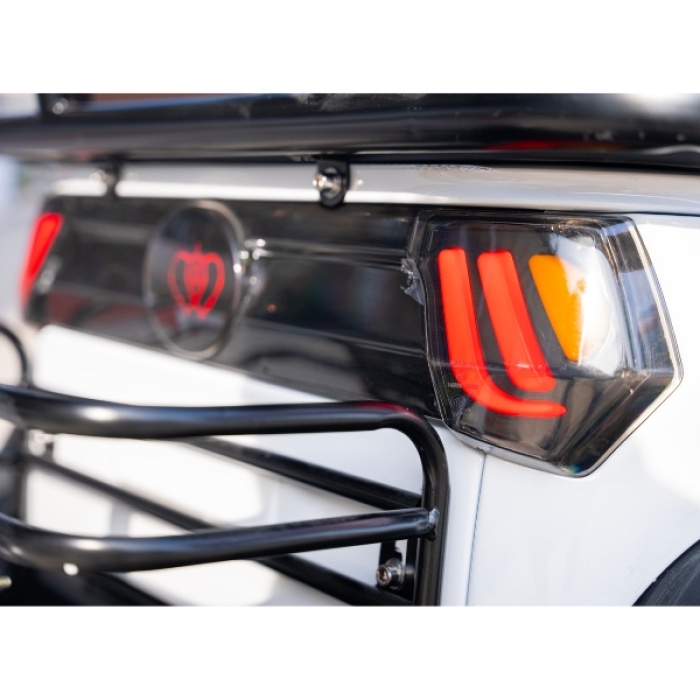 Triciclu electric fără permis 25km/h Kuba Optimus Ultra cabină 2+1 persoane autonomie 50km - imagine 7
