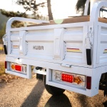 Benă triciclu electric cargo Kuba E-Kamyonet capacitate 406 kg