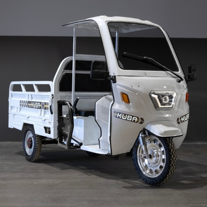 Triciclu electric cargo fără permis Kuba GL35000 25km/h cu cabină – autonomie 60-70 km, motor 1500W - imagine 11