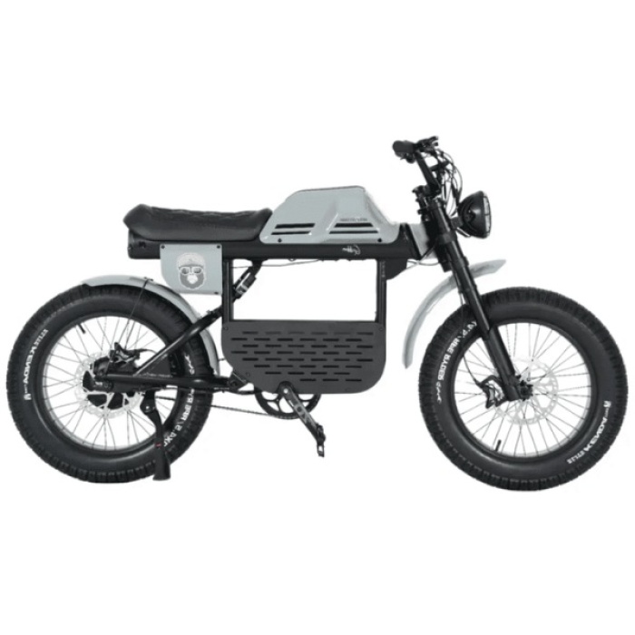 bicicleta electrica fat bike 20 inch pentru adulti Ape Ryder Gibbon Slate Gray